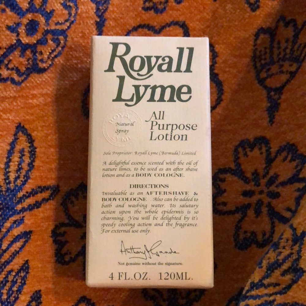 Royall Lyme by Royall Fragrances, 4 oz All Purpose Lotion Spray men
